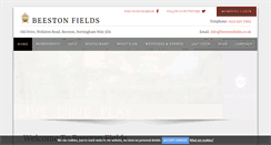 Desktop Screenshot of beestonfields.co.uk