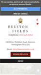 Mobile Screenshot of beestonfields.co.uk